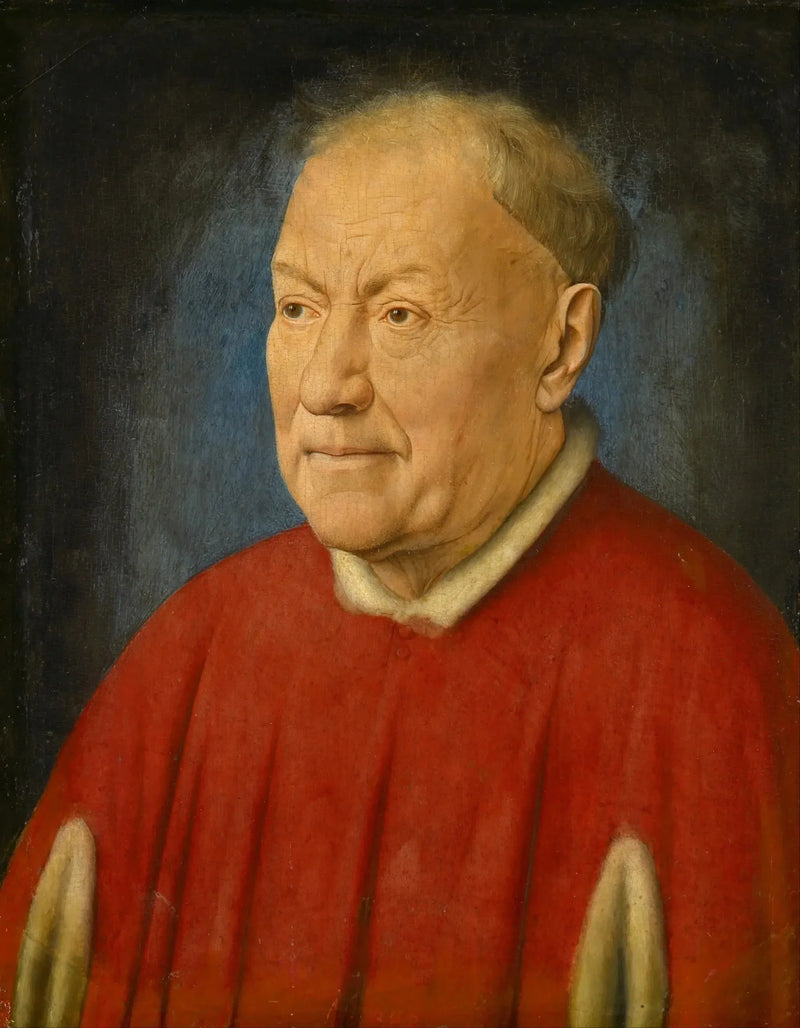 Portret kardynała Niccolò Albergatiego - Jan van Eyck