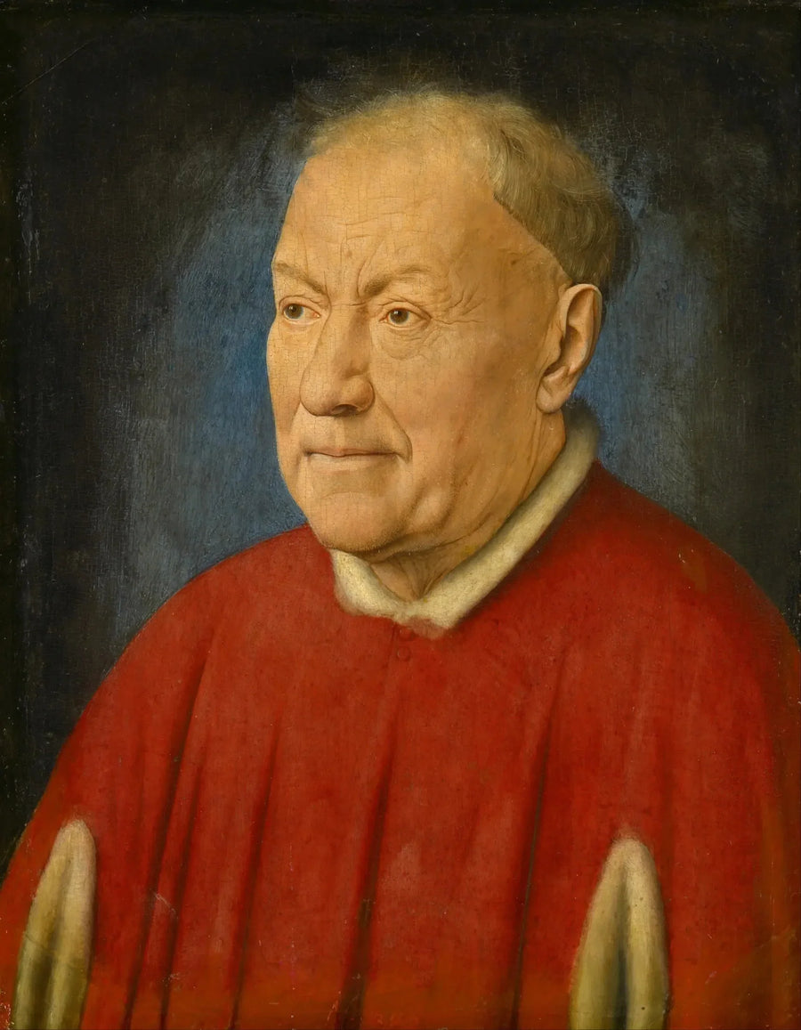 Portret kardynała Niccolò Albergatiego - Jan van Eyck
