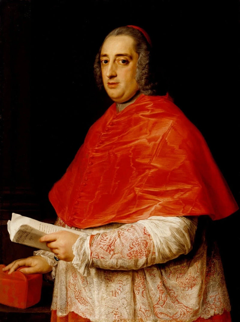 Portret kardynała Prospero Colonna di Sciarra - Pompeo Batoni