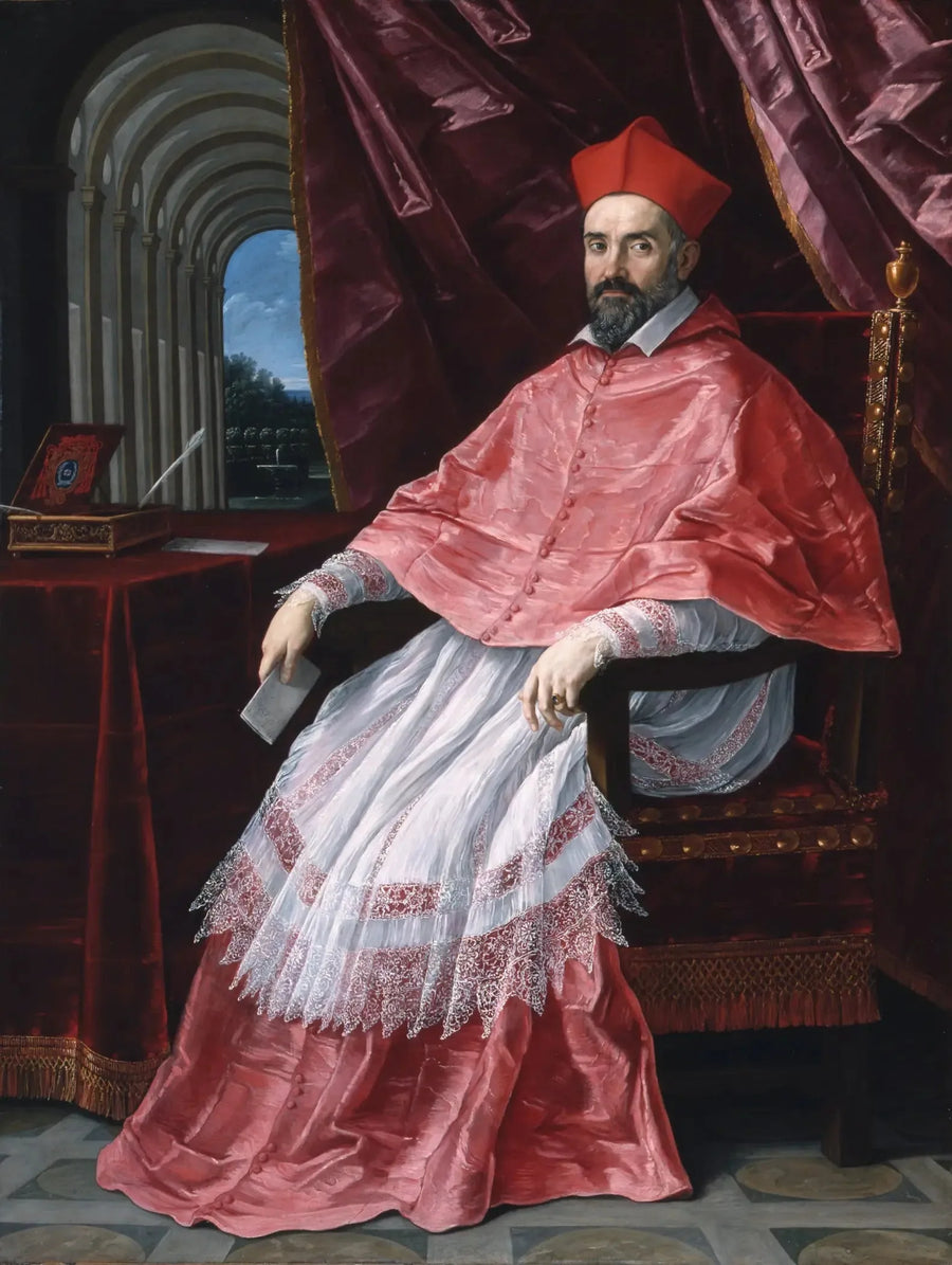 Portret kardynała Roberto Ubaldino, legat papieski w Bolonii - Guido Reni