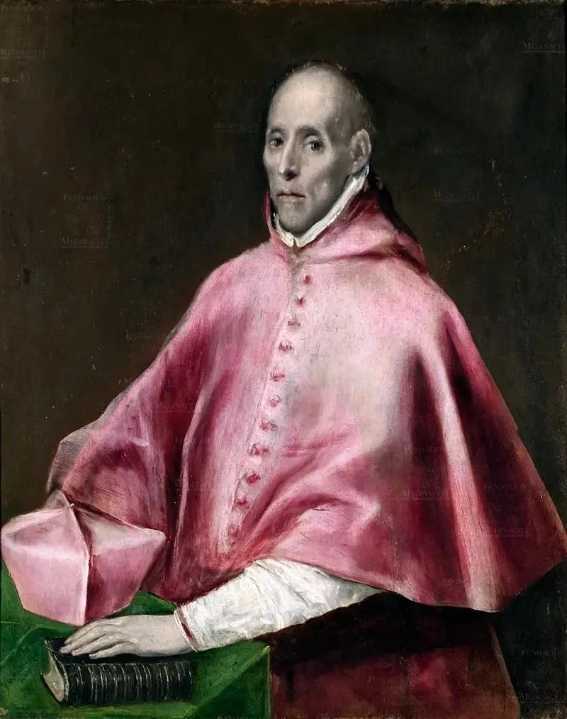 Portret kardynała Tavery - El Greco