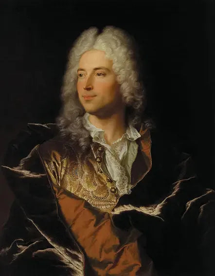 Portret rycerza Lucasa Schaub von Basel - Hyacinthe Rigaud