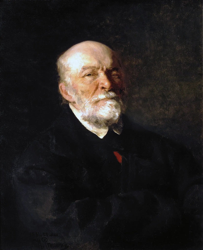 Portret chirurga Nikołaja Iwanowicza Pirogowa - Ilya Repin
