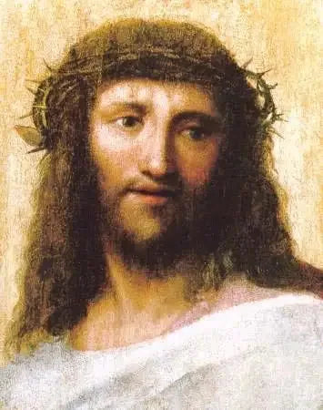 Portret Chrystusa - Antonio da Correggio