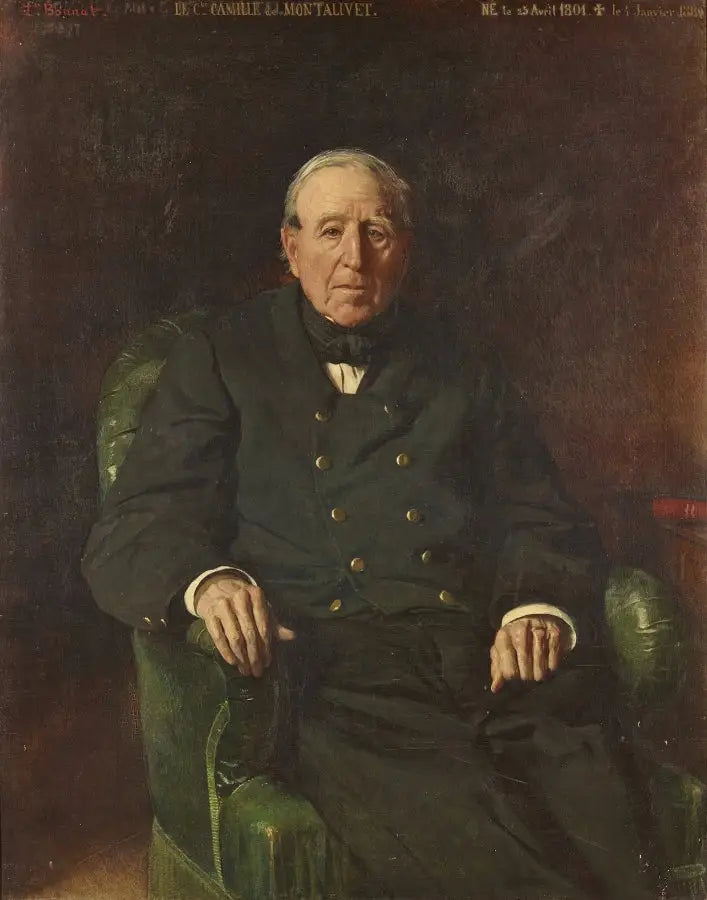 Portret hrabiego de Montalivet - Léon Bonnat