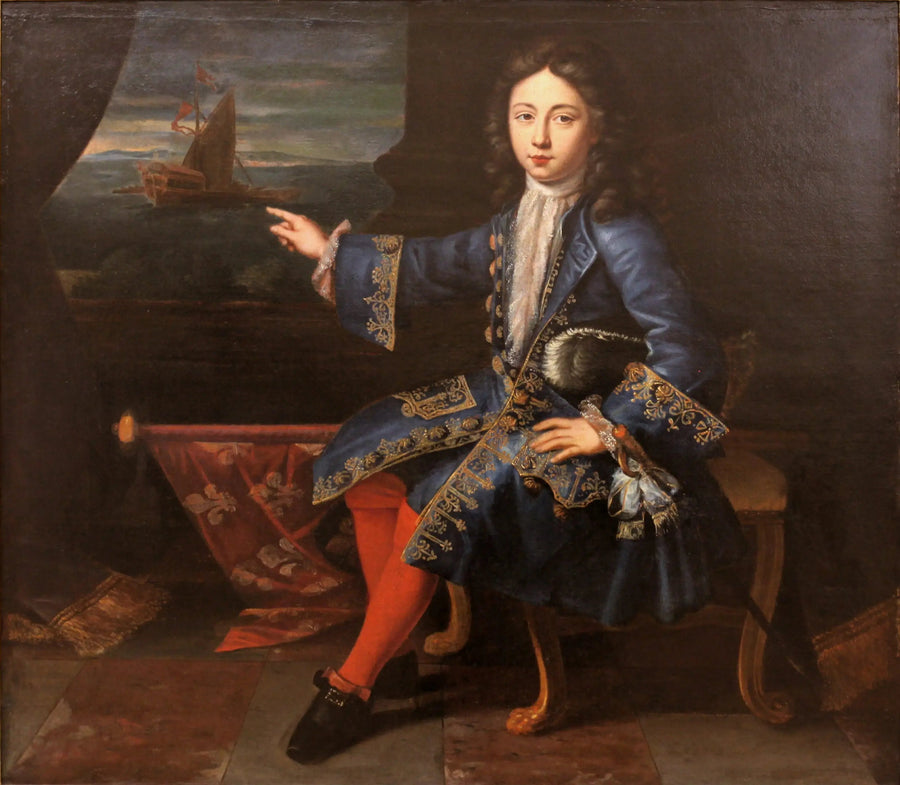 Portret hrabiego de Toulouse - Hyacinthe Rigaud
