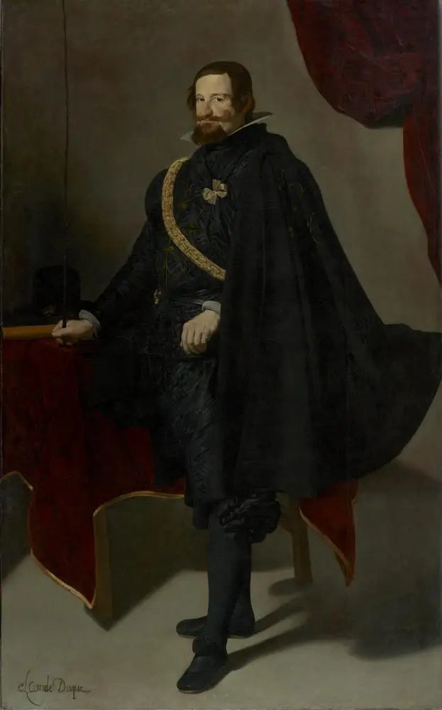 Portret hrabiego księcia d'Olivares - Diego Velázquez