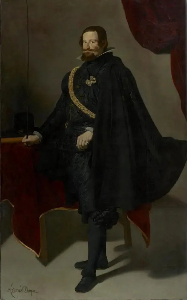 Portret hrabiego księcia d'Olivares - Diego Velázquez