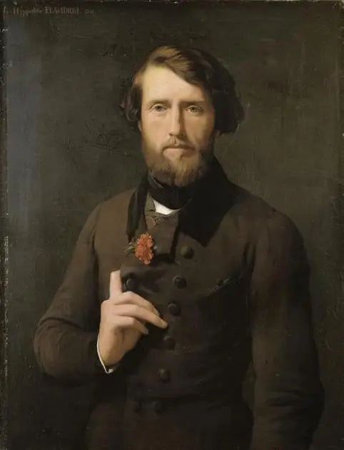 Portret hrabiego Feliksa d'Arjuzon (1800-1874) - Hippolyte Flandrin