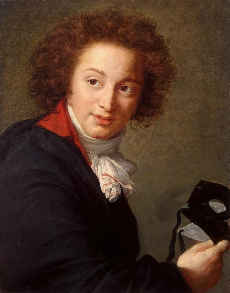 Portret hrabiego Grigorija Czernyszewa z maską w ręku - Élisabeth Vigée Le Brun