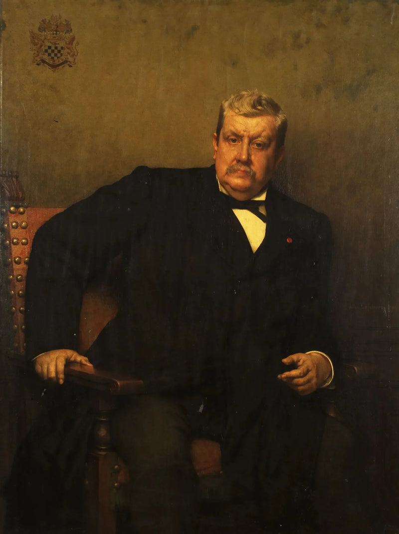 Portret hrabiego Oswalda de Kerchove de Denterghem - Jules Lefebvre