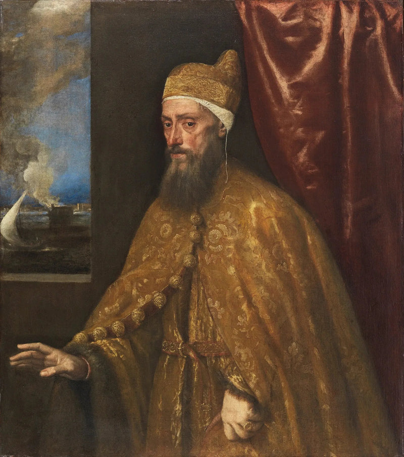 Portret doge Francesco Venier - Titian