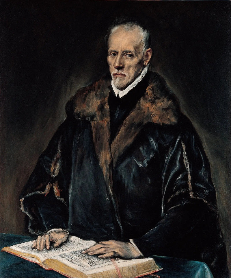 Portret doktora Francisco de Pise - El Greco
