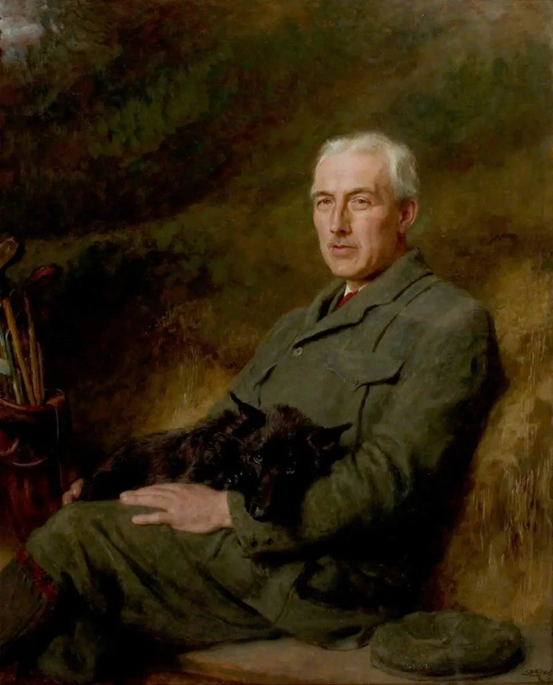 Portret Dr. Franka Clowesa - Briton Rivière