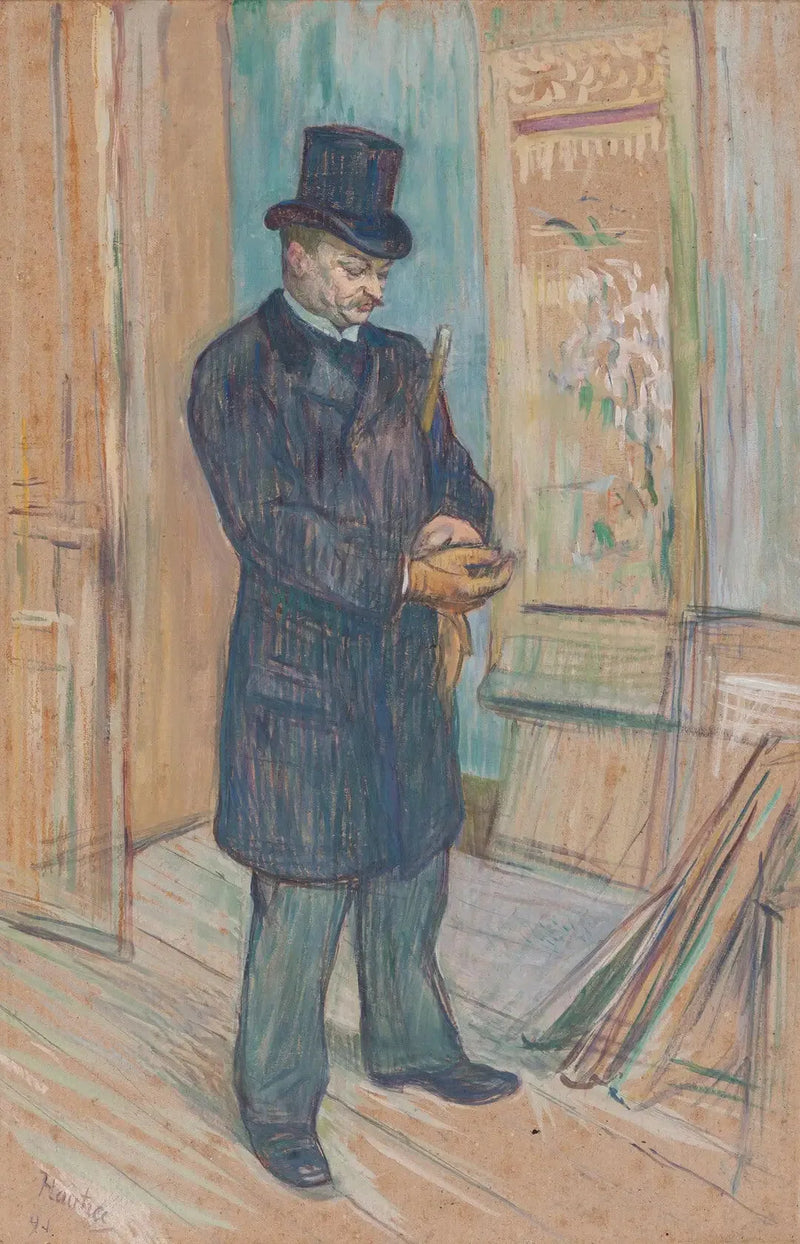 Portret dr. Henri Bourges - Henri de Toulouse-Lautrec