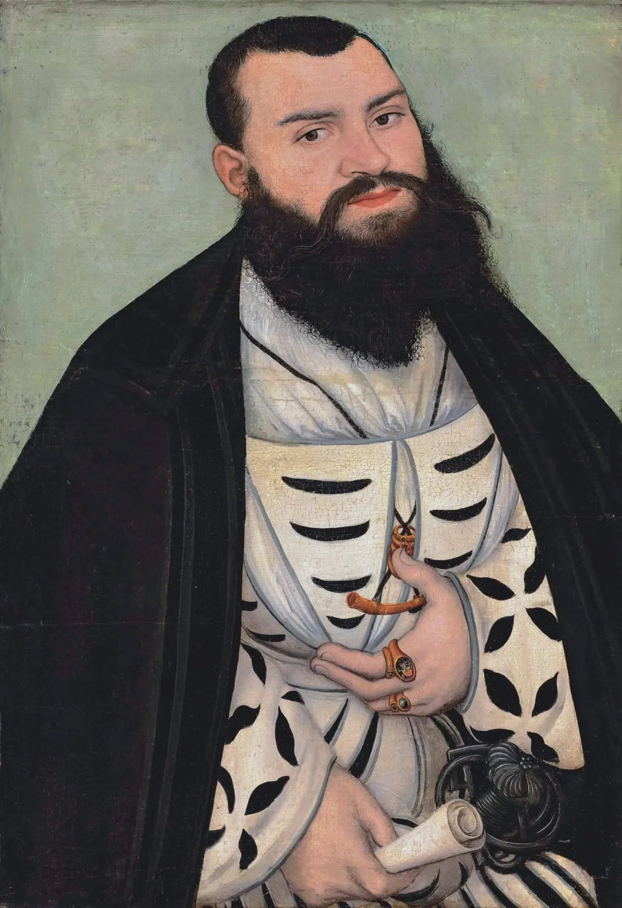 Portret Dr. Johanna Scheiringa - Lucas Cranach Starszy