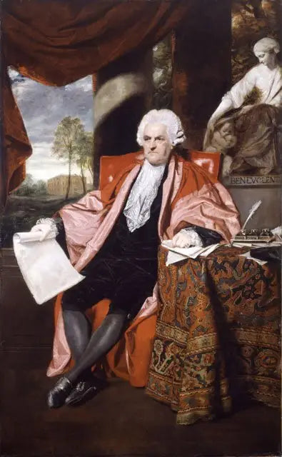 Portret doktora Johna Ash (1723-1798) - Joshua Reynolds