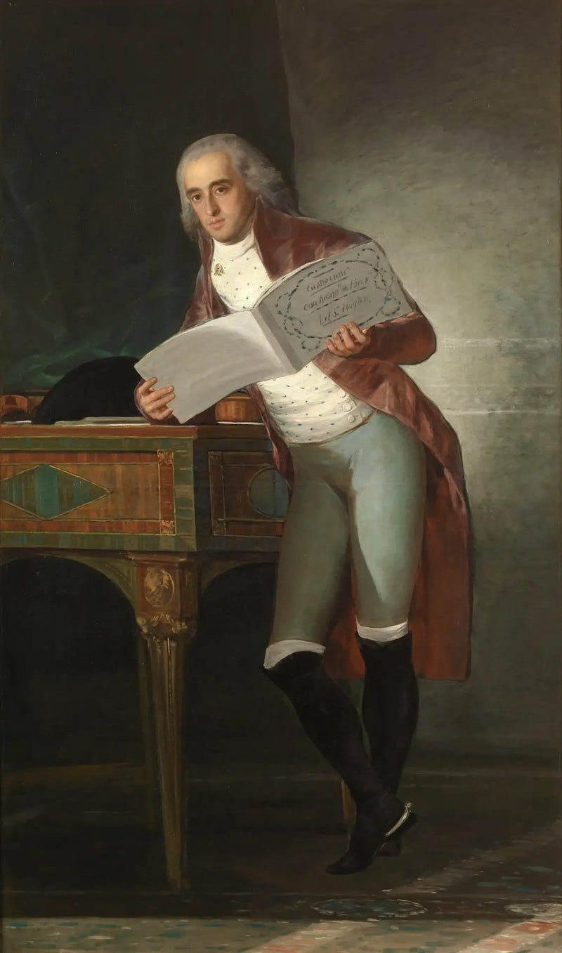 portret księcia Alby - Francisco de Goya