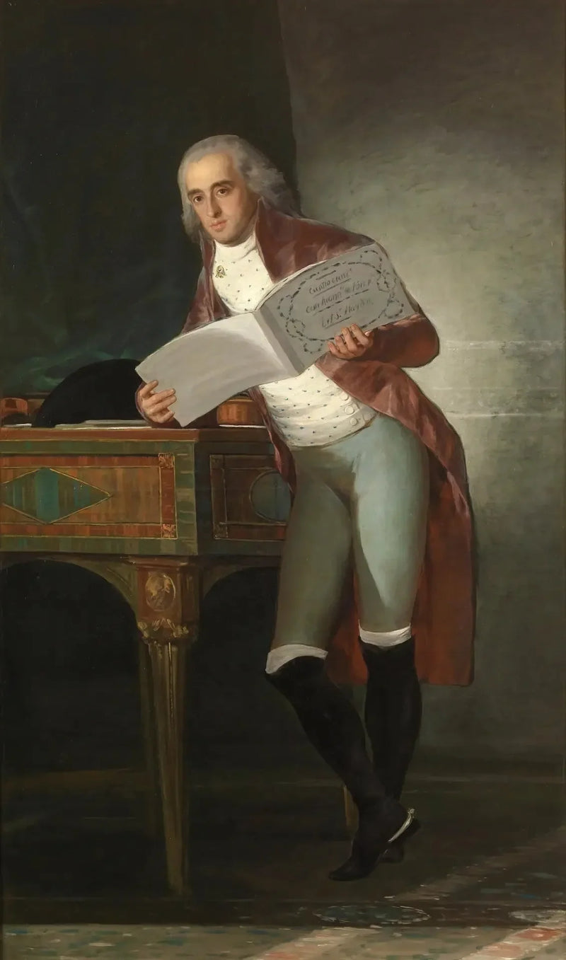 portret księcia Alby - Francisco de Goya