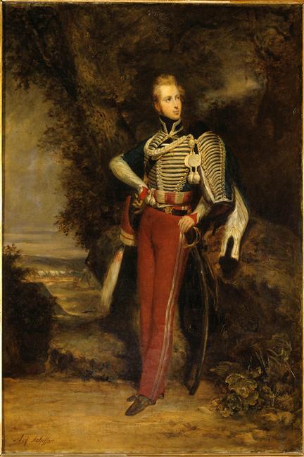 Portret księcia Orleańskiego - Ary Scheffer