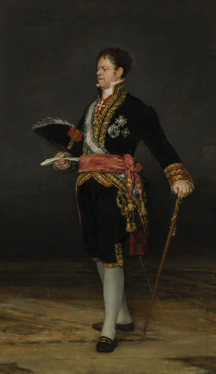 Portret księcia San Carlos - Francisco de Goya