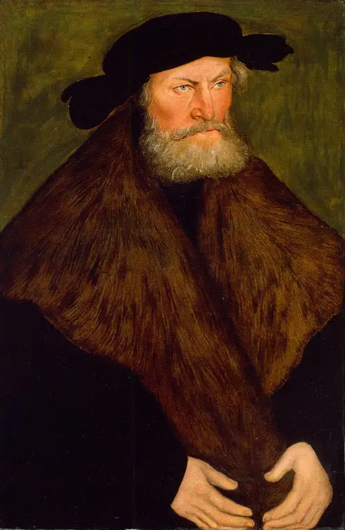 Portret księcia Henryka Pobożnego z Saksonii - Lucas Cranach Starszy