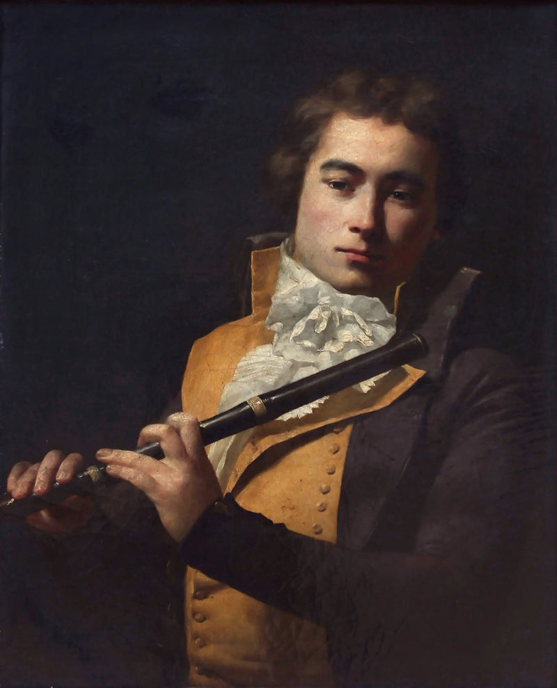 Portret flecisty François Devienne - Jacques-Louis David