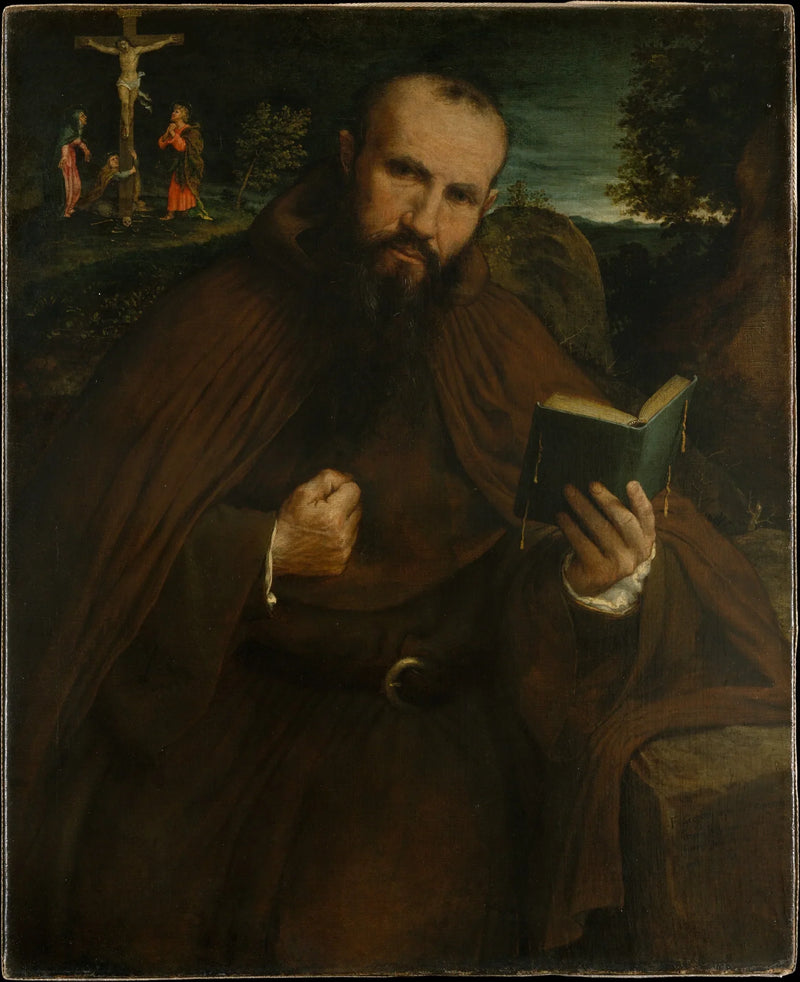 Portret brata Gregorio Belo z Vicenzy - Lorenzo Lotto