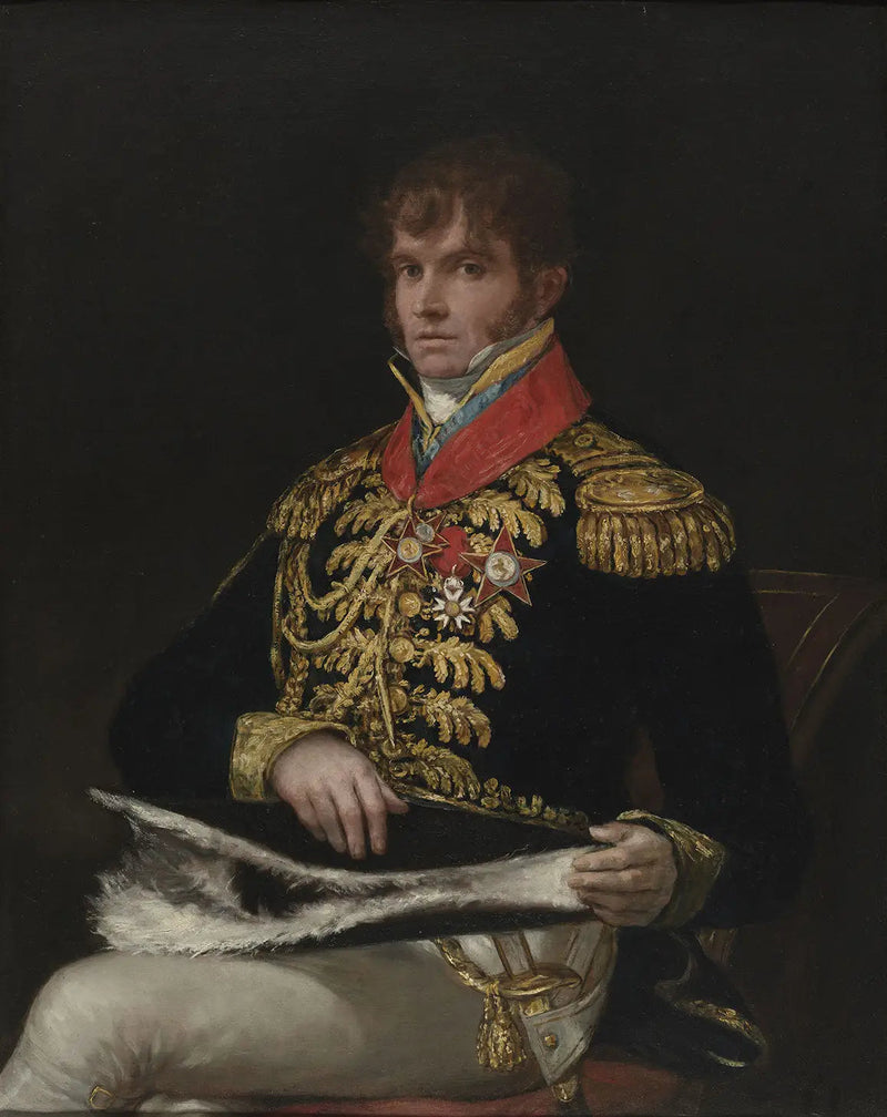 Portret generała Nicolasa Philippe'a Guye'a - Francisco de Goya