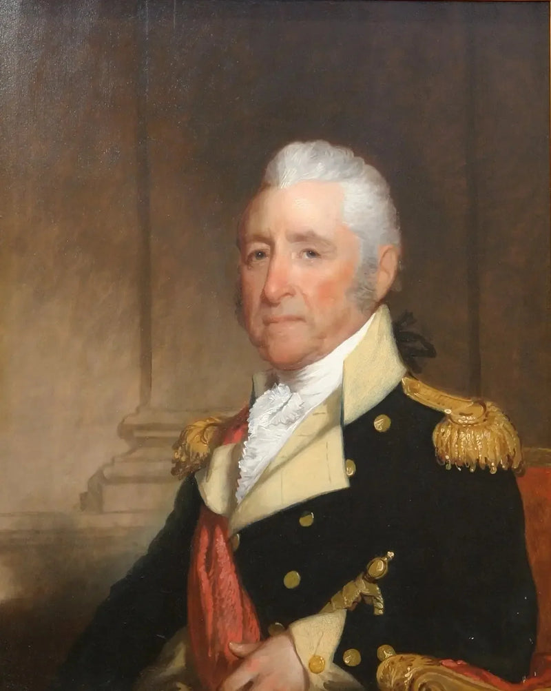 Portret gubernatora Johna Brooksa - Gilbert Stuart