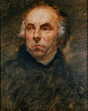 Portret angielskiego grawera Reynoldsa - Ary Scheffer