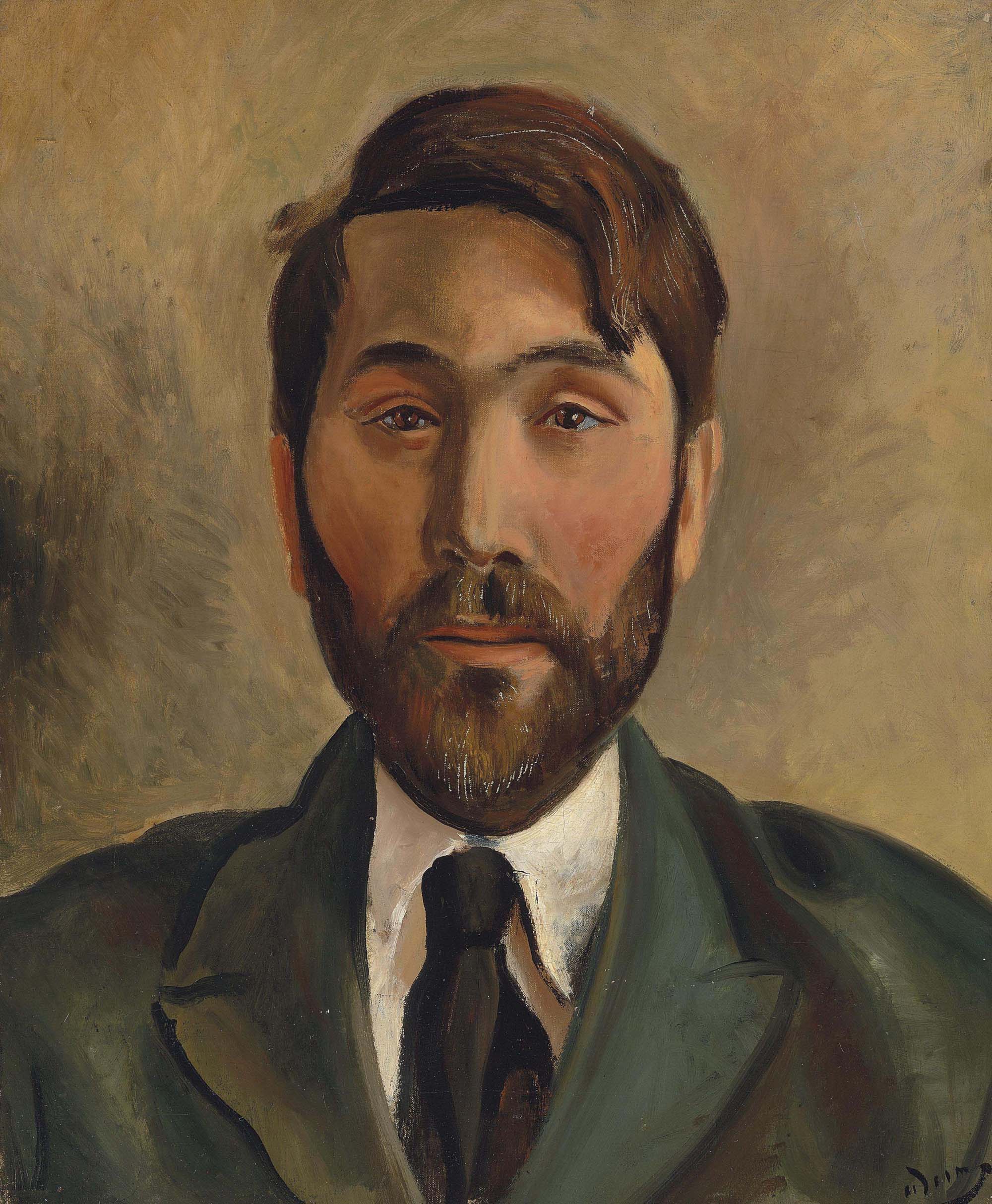 Portrait du marchand Léopold Zborowski - André Derain - Alpha Reproduction