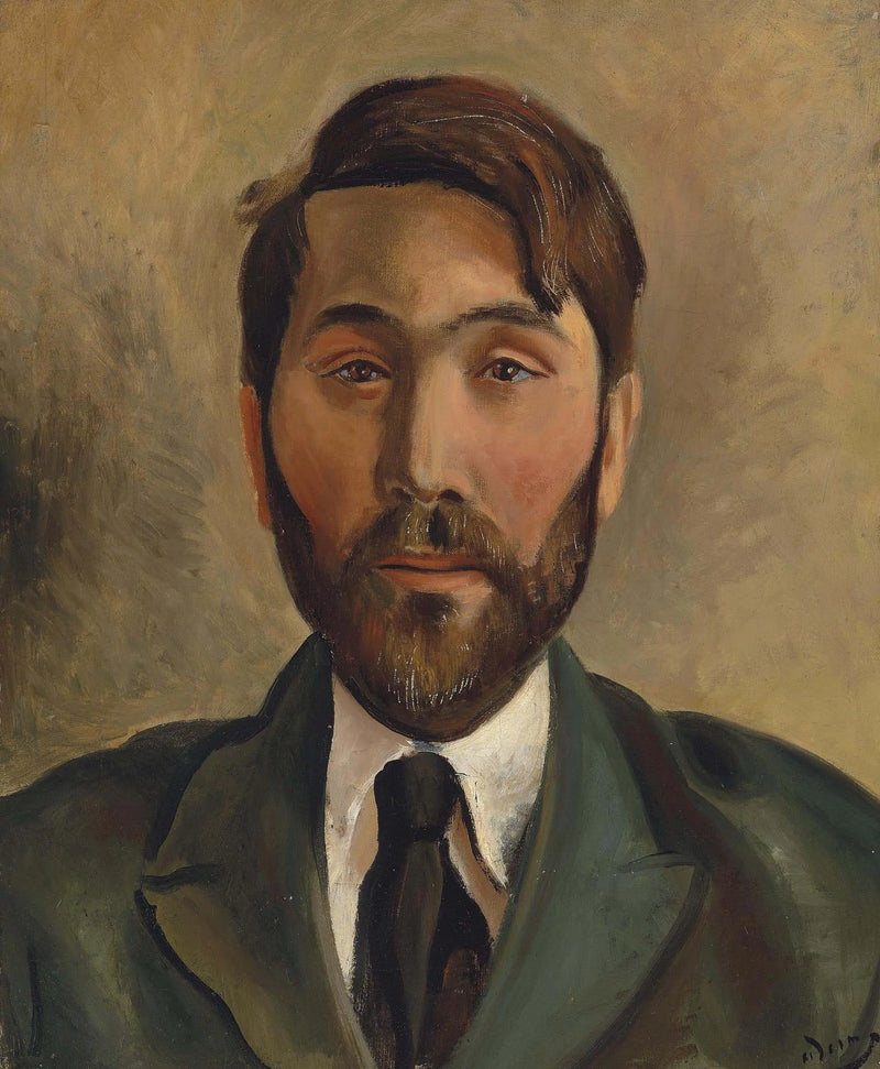 Portret handlarza Léopolda Zborowskiego - André Derain