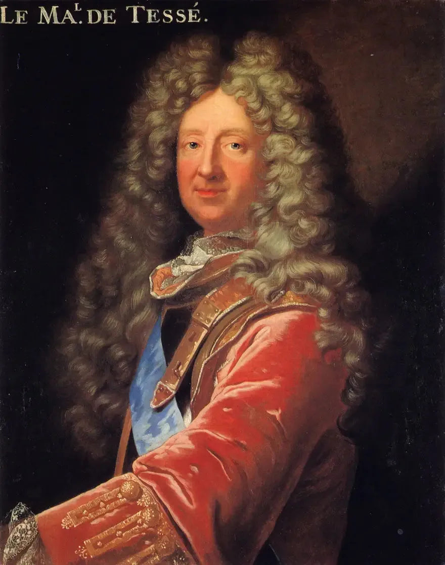 Portret marszałka de Tessé - Hyacinthe Rigaud