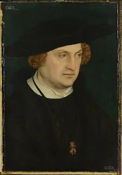 Portret margrabiego Jana z Brandenburgii-Ansbach - Lucas Cranach Starszy