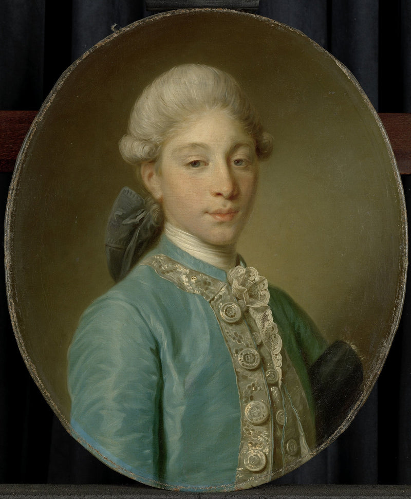 Portret markiza de Saint-Paul - Jean-Baptiste Greuze