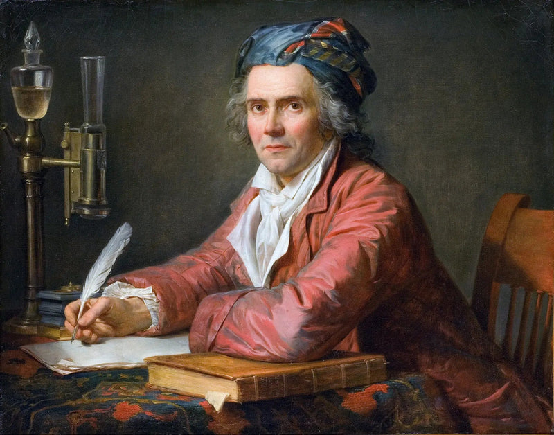 Portret lekarza Alphonse'a Leroy - Jacques-Louis David