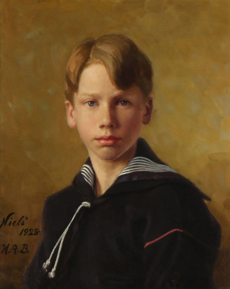 Portret siostrzeńca artysty, Nils - H. A. Brendekilde