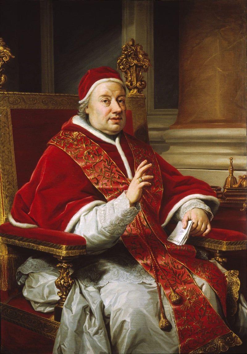 Portret papieża Klemensa XIII - Anton Raphael Mengs