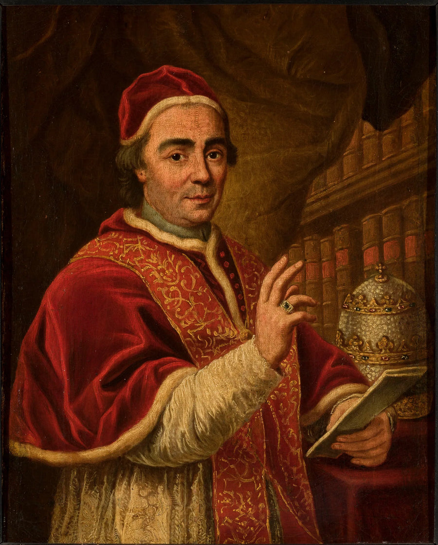 Portret papieża Klemensa XIII - Anton Raphael Mengs