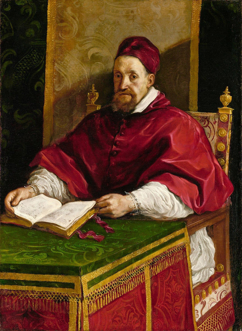 Portret papieża Grzegorza XV - Guercino