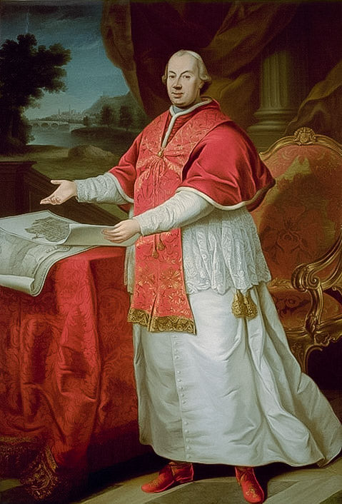 Portret papieża Piusa VI - Pompeo Batoni