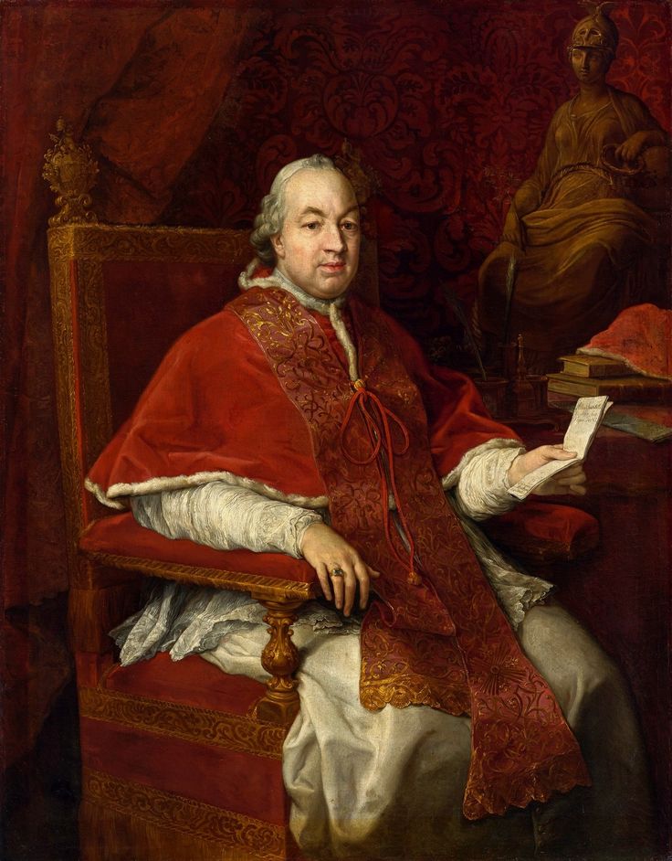 Portret papieża Piusa VI. - Pompeo Batoni