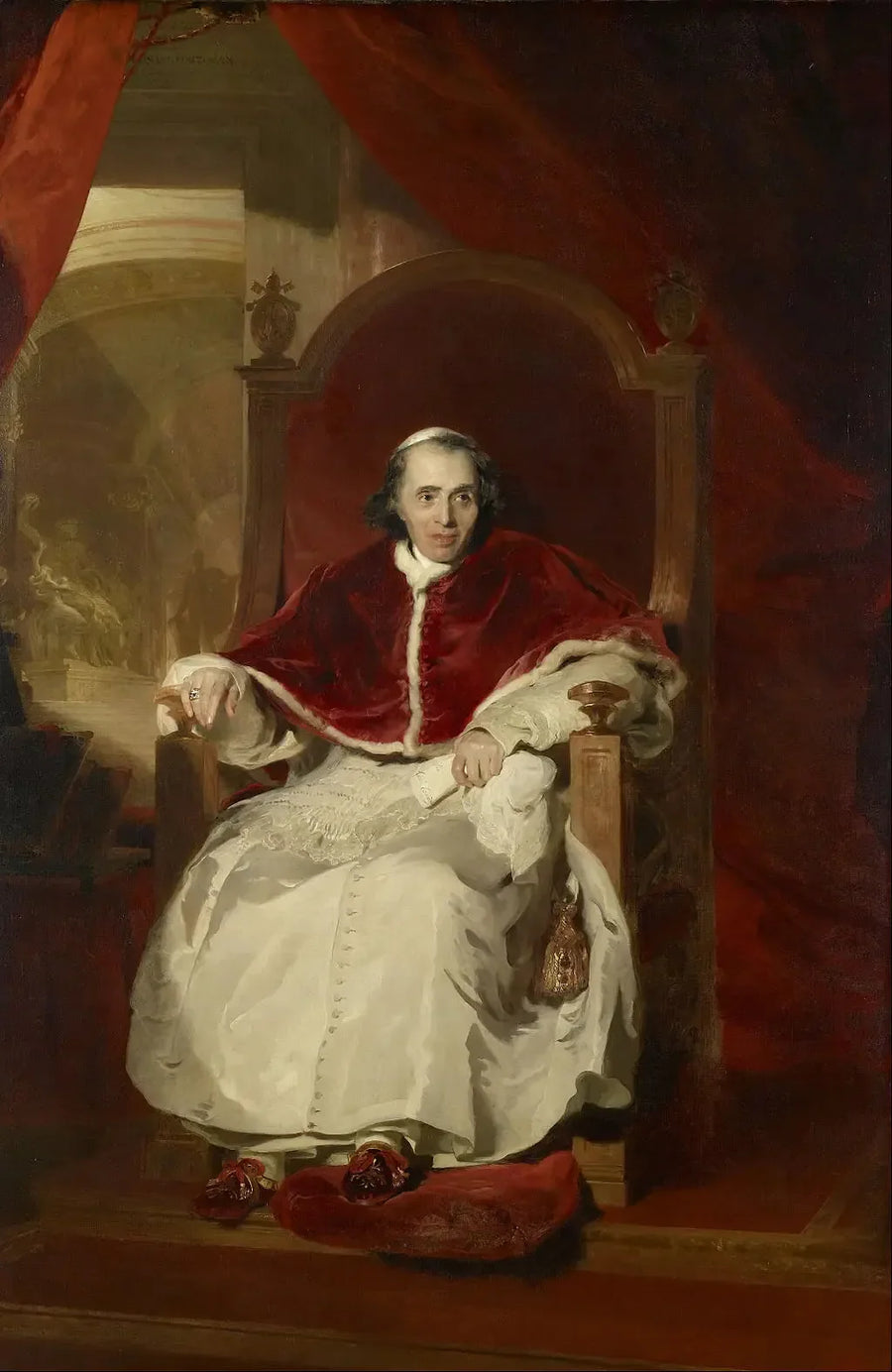 Portret papieża Piusa VII - Thomas Lawrence