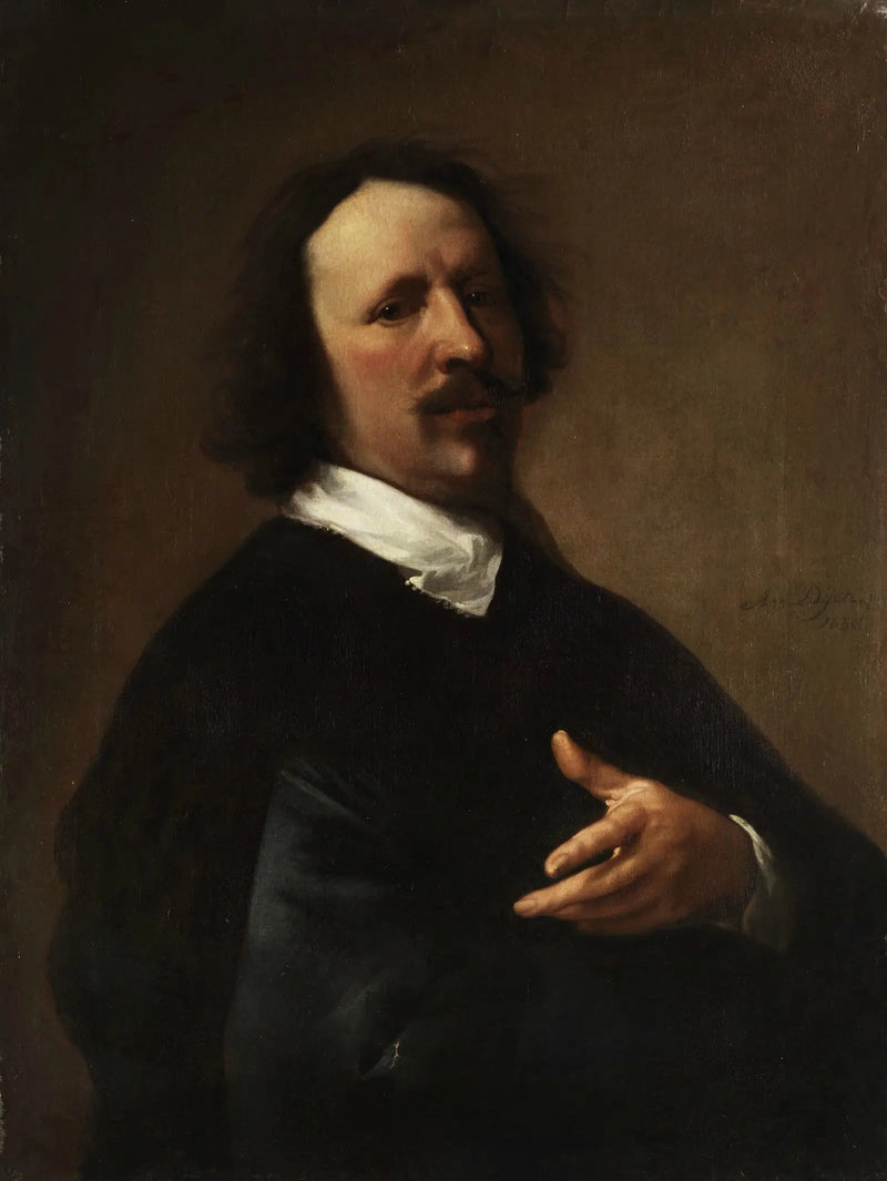Portret malarza Kaspara de Crayera (1584 - 1669). - Antoine van Dyck