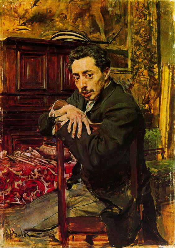 Portret malarza Joaquín Araujo y Ruano - Giovanni Boldini
