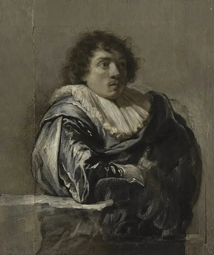 Portret malarza Palamedesz Palamedes, gen. Stevaerts - Antoine van Dyck