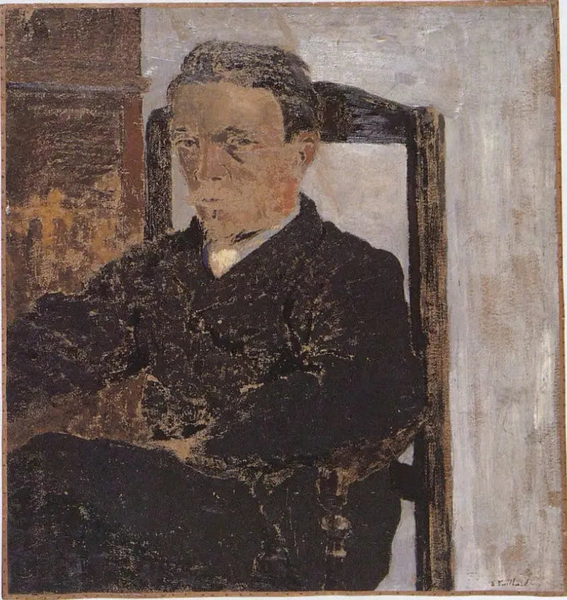 Portret malarza Vallottona - Édouard Vuillard