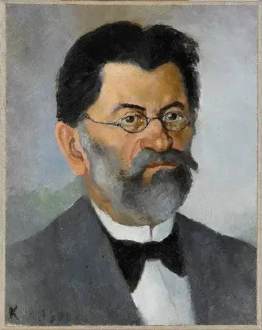 Portret ojca artysty - Kazimir Malevich