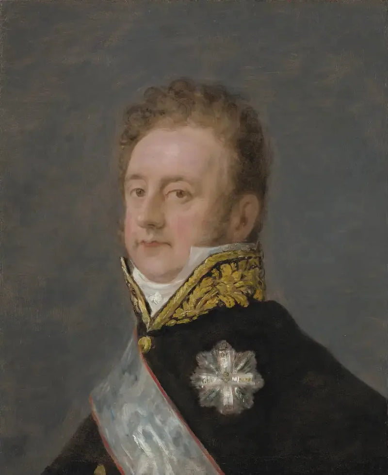 Portret księcia Aloysa Wenzela von Kaunitz-Rietberg - Francisco de Goya